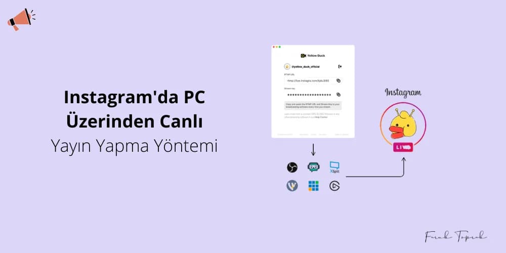 Instagram'da PC Üzerinden Canlı Yayın Yapma Yöntemi