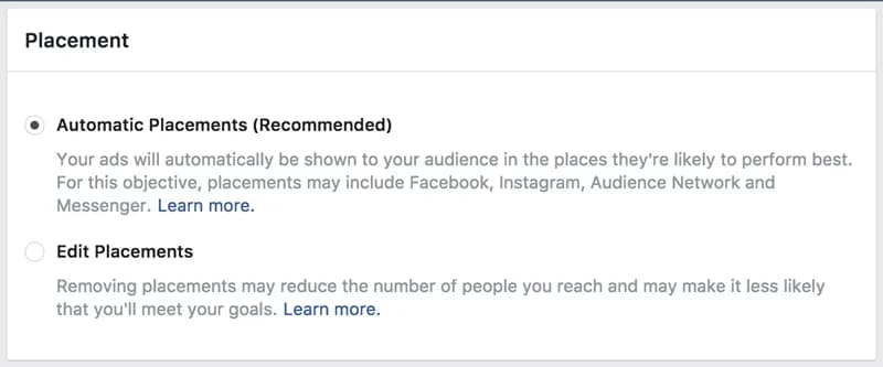 Facebook Reklamlarında Yerleşim Yerleri Hedefleme