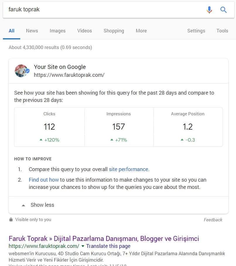 Yeni ve Harika Google Search Console Özelliği Feedback
