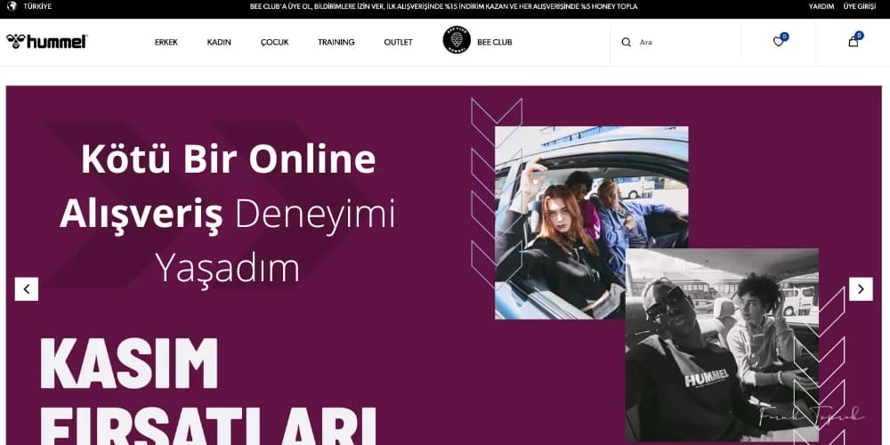 Kötü Bir Online Alışveriş Deneyimi Yaşadım (Marka: Hummel)