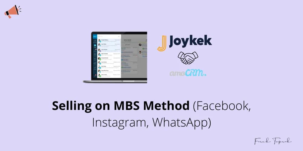 Selling on MBS Method (Facebook, Instagram, WhatsApp)