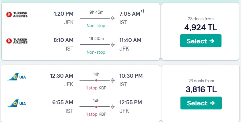 Ukraine International Airlines vs. Turkish Airlines Ukraine International Airlines vs. Turkish Airlines